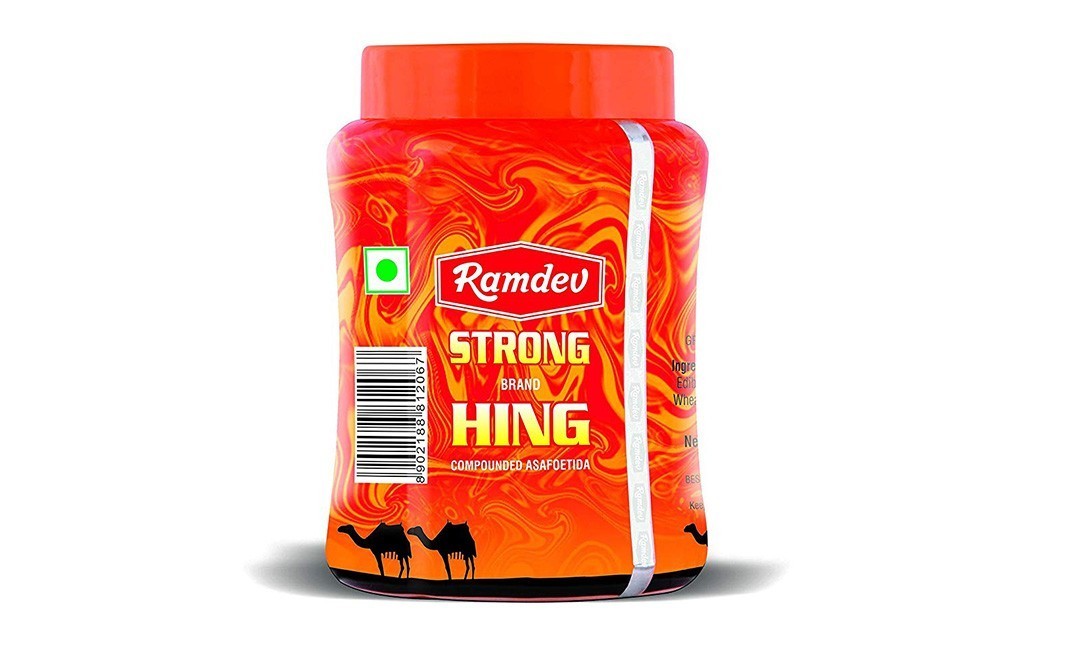 Ramdev Strong Hing Powder (Compounded Asafoetida)   Jar  100 grams
